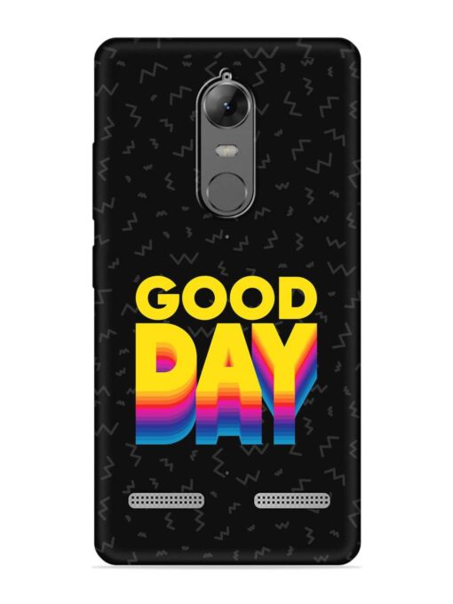 Good Day Embossed Soft Silicone Case for Lenovo K6 Power Zapvi