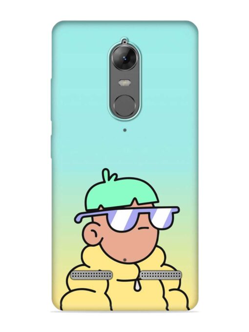 Doodles Cool Character Embossed Soft Silicone Case for Lenovo K6 Power Zapvi