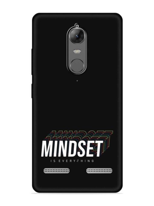 Mindset Everything Slogan Embossed Soft Silicone Case for Lenovo K6 Power Zapvi