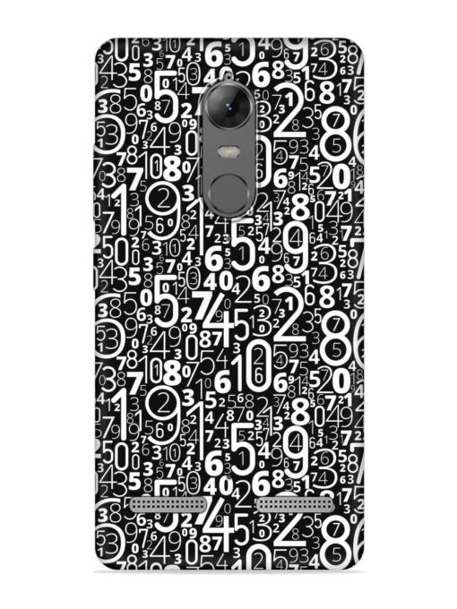 Many Numbers Different Embossed Soft Silicone Case for Lenovo K6 Power Zapvi