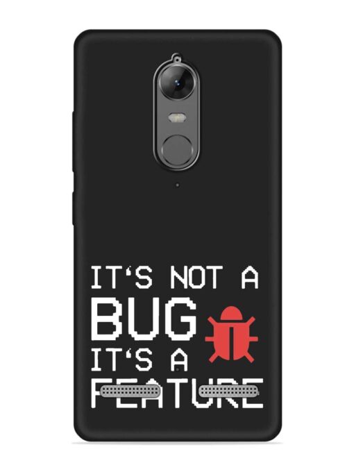 Not Bug Feature Embossed Soft Silicone Case for Lenovo K6 Power Zapvi