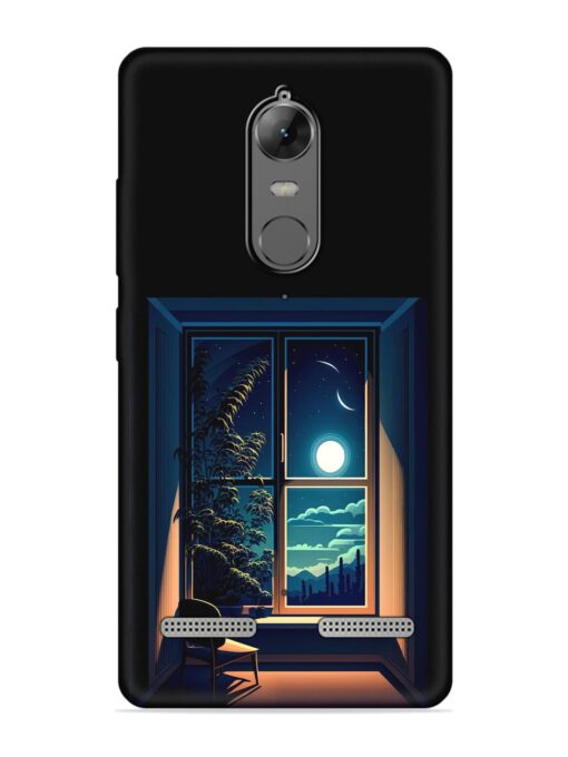 Night View At Window Embossed Soft Silicone Case for Lenovo K6 Power Zapvi