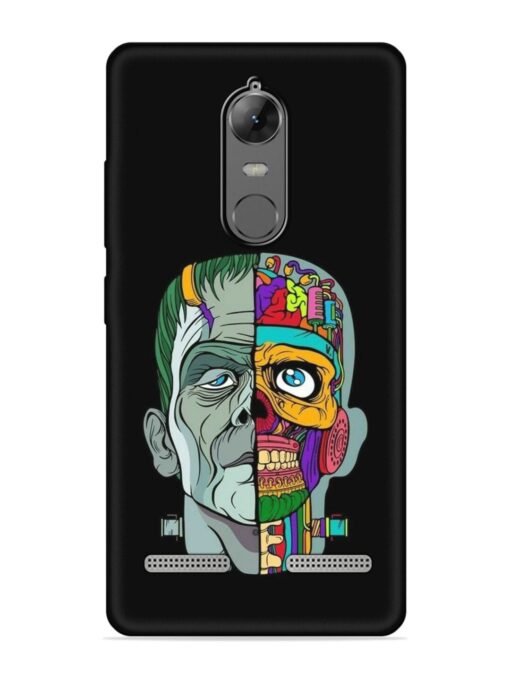 Men Vs Skull Embossed Soft Silicone Case for Lenovo K6 Power Zapvi