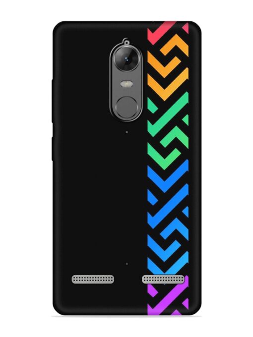 Colorshape Stripes Embossed Soft Silicone Case for Lenovo K6 Power Zapvi