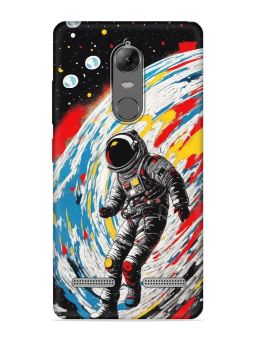 Astronaut Art Embossed Soft Silicone Case for Lenovo K6 Power Zapvi