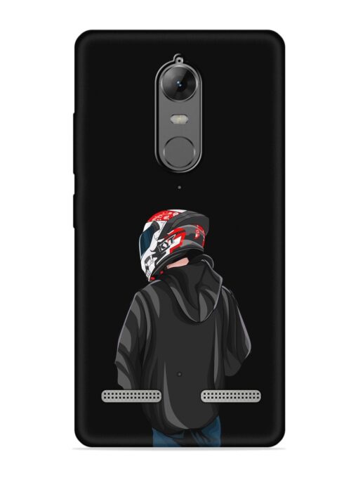 Motorcycle Rider Embossed Soft Silicone Case for Lenovo K6 Power Zapvi