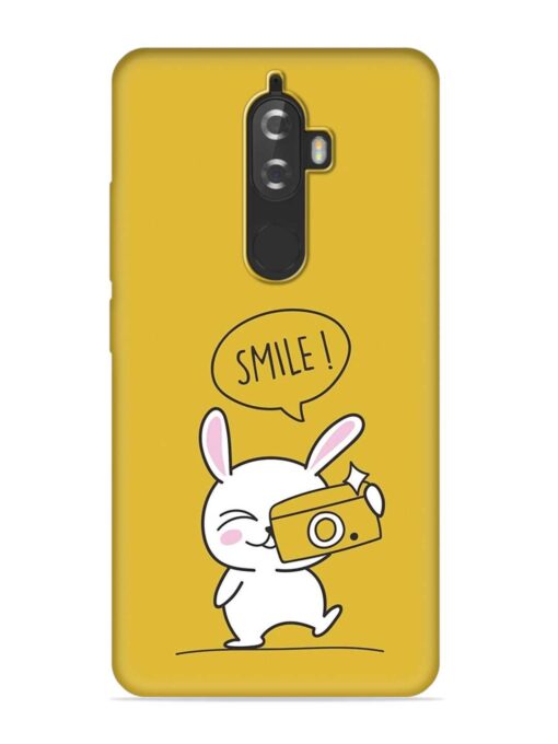 Hey Smile Please Embossed Soft Silicone Case for Lenovo K8 Plus Zapvi