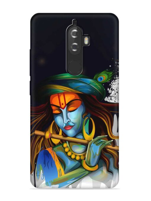 Krishna Art Embossed Soft Silicone Case for Lenovo K8 Plus Zapvi