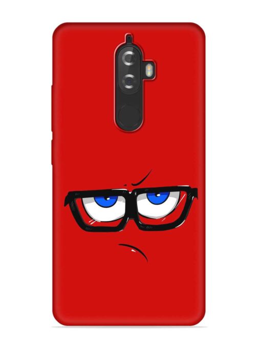 Rad Angry Face Embossed Soft Silicone Case for Lenovo K8 Plus Zapvi