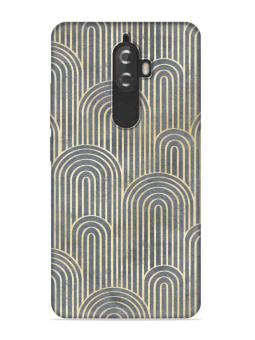 Art Deco Style Embossed Soft Silicone Case for Lenovo K8 Plus Zapvi