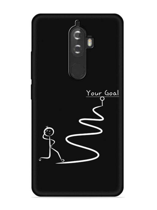 Your Goal Embossed Soft Silicone Case for Lenovo K8 Plus Zapvi