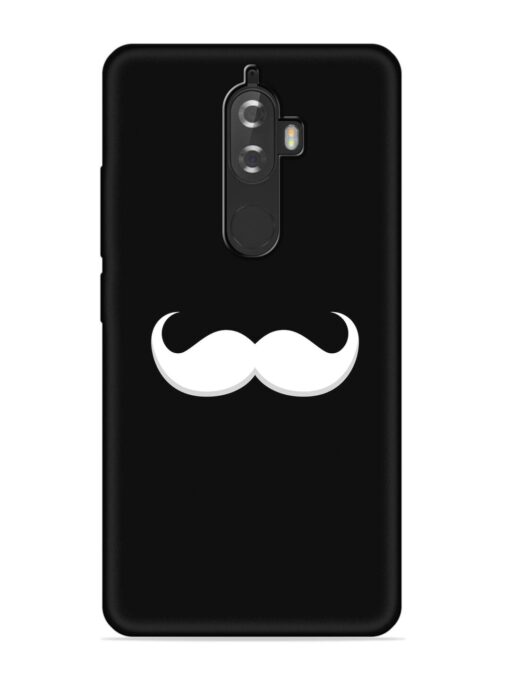 Mustache Vector Embossed Soft Silicone Case for Lenovo K8 Plus Zapvi