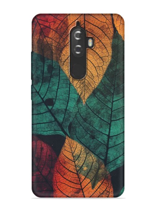 Leaves Artwork Embossed Soft Silicone Case for Lenovo K8 Plus Zapvi