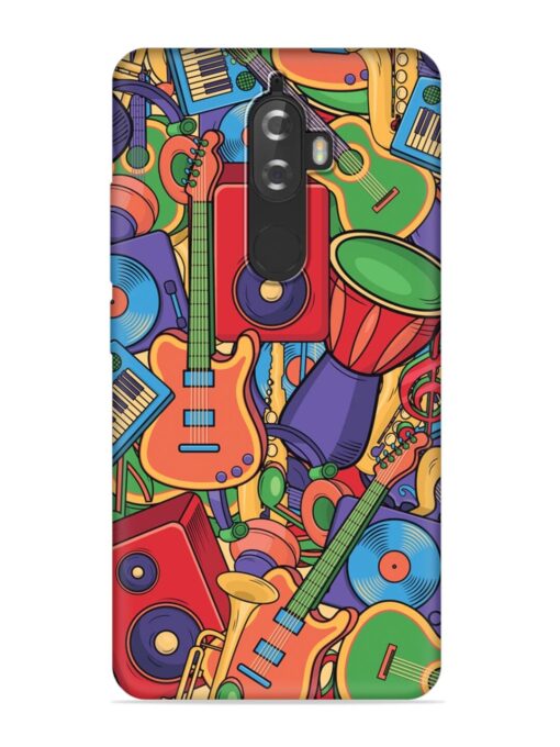 Colorful Music Art Embossed Soft Silicone Case for Lenovo K8 Plus Zapvi