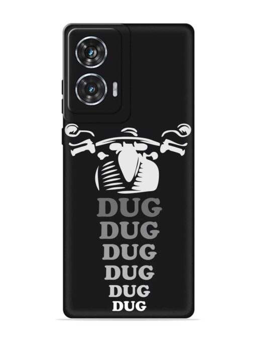 Dug Dug Dug Embossed Soft Silicone Case for Motorola Moto Edge 50 Fusion (5G) Zapvi