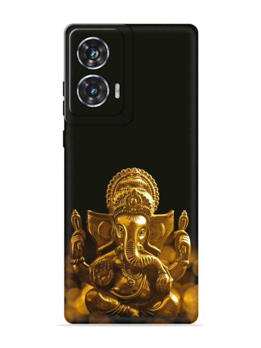 Lord Ganesha Indian Festival Embossed Soft Silicone Case for Motorola Moto Edge 50 Fusion (5G) Zapvi