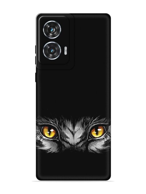 Scary Eye Embossed Soft Silicone Case for Motorola Moto Edge 50 Fusion (5G) Zapvi