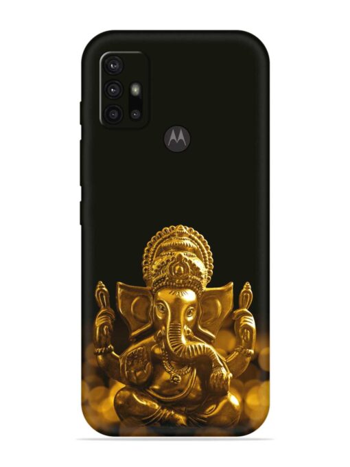 Lord Ganesha Indian Festival Embossed Soft Silicone Case for Motorola Moto G30 Zapvi