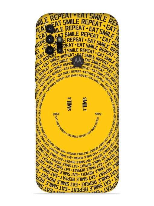 Smiley Embossed Soft Silicone Case for Motorola Moto G30 Zapvi