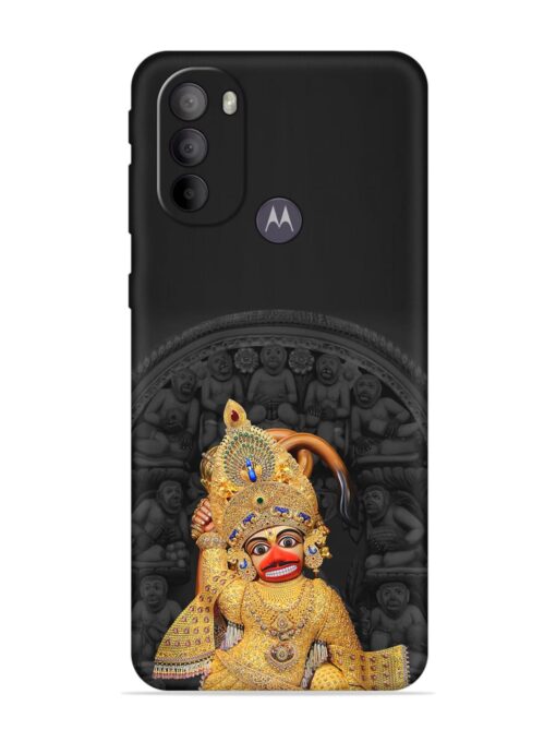 Indian Gold Hanuman Embossed Soft Silicone Case for Motorola Moto G31 Zapvi