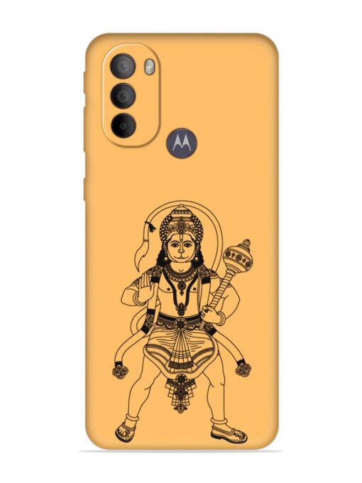 Indian God Hanuman Embossed Soft Silicone Case for Motorola Moto G31 Zapvi