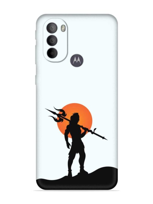 Lord Mahadev Trendy Embossed Soft Silicone Case for Motorola Moto G31 Zapvi