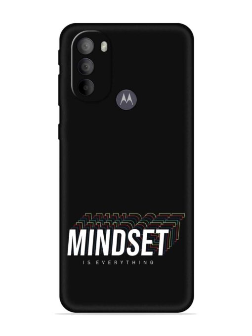 Mindset Everything Slogan Embossed Soft Silicone Case for Motorola Moto G31 Zapvi