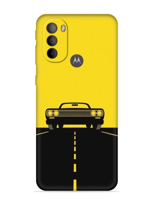 Classic Car Embossed Soft Silicone Case for Motorola Moto G31 Zapvi