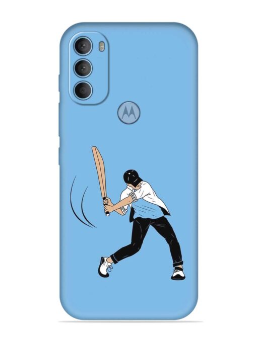 Cricket Gully Boy Embossed Soft Silicone Case for Motorola Moto G40 Fusion Zapvi