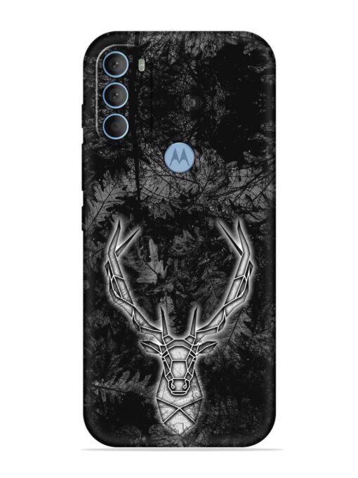 Ancient Deer Embossed Soft Silicone Case for Motorola Moto G40 Fusion Zapvi