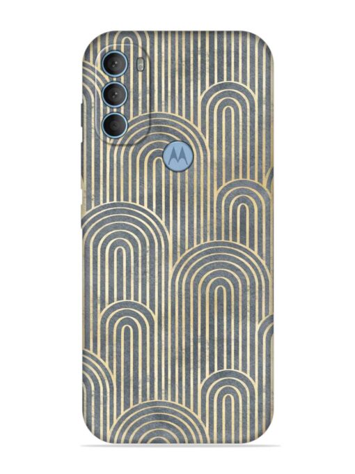 Art Deco Style Embossed Soft Silicone Case for Motorola Moto G40 Fusion Zapvi