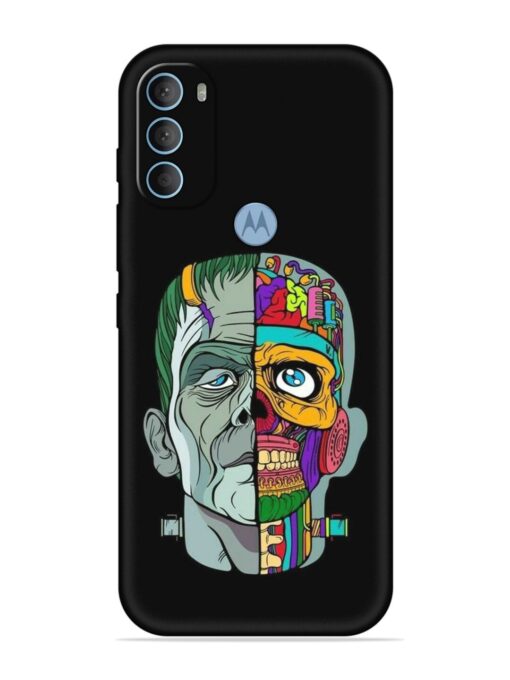 Men Vs Skull Embossed Soft Silicone Case for Motorola Moto G40 Fusion Zapvi