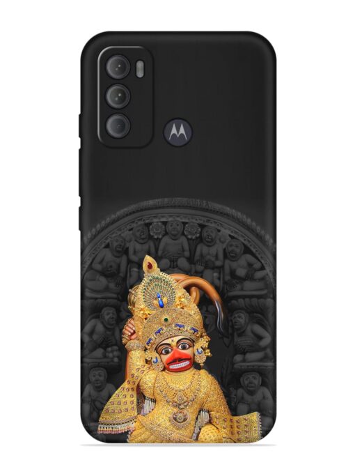 Indian Gold Hanuman Embossed Soft Silicone Case for Motorola Moto G60 Zapvi