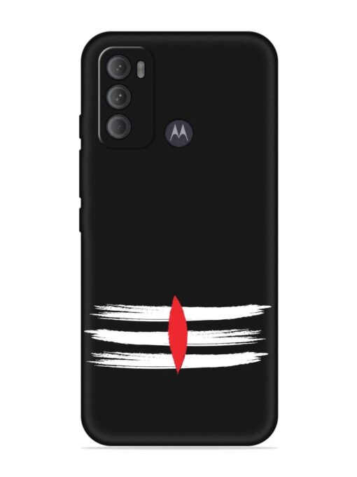 Mahadev Tilak Vector Embossed Soft Silicone Case for Motorola Moto G60 Zapvi