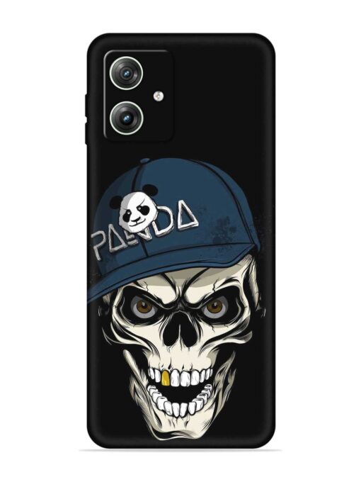 Panda Skull Embossed Soft Silicone Case for Motorola Moto G64 (5G) Zapvi