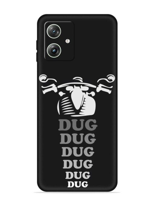 Dug Dug Dug Embossed Soft Silicone Case for Motorola Moto G64 (5G) Zapvi