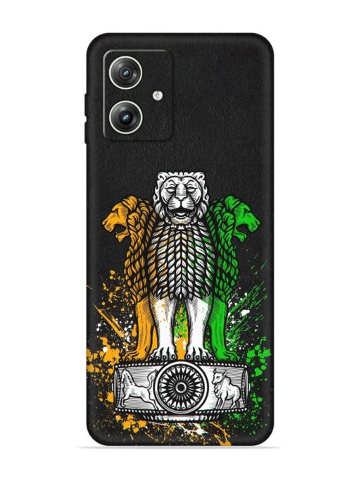 Pillars Of Ashoka Embossed Soft Silicone Case for Motorola Moto G64 (5G) Zapvi