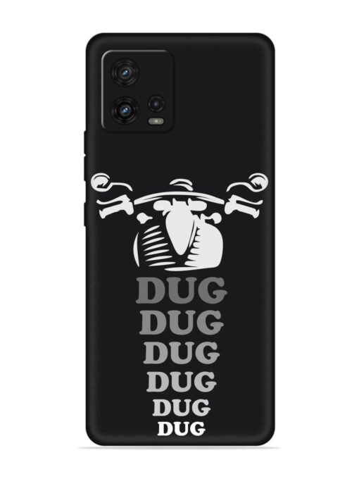 Dug Dug Dug Embossed Soft Silicone Case for Motorola Moto G72 Zapvi