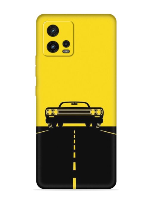 Classic Car Embossed Soft Silicone Case for Motorola Moto G72 Zapvi