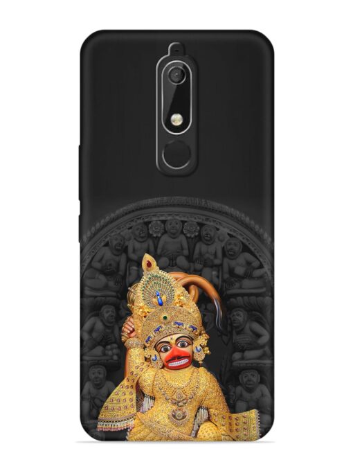 Indian Gold Hanuman Embossed Soft Silicone Case for Nokia 5.1 Zapvi