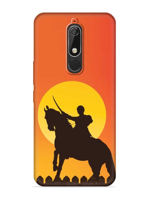 Meaning Birth Anniversary Embossed Soft Silicone Case for Nokia 5.1 Zapvi