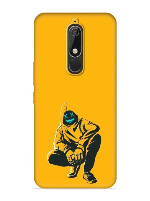 Xo Xo Swag Embossed Soft Silicone Case for Nokia 5.1 Zapvi