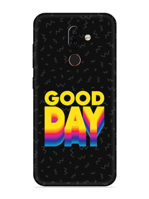 Good Day Embossed Soft Silicone Case for Nokia 7 Zapvi