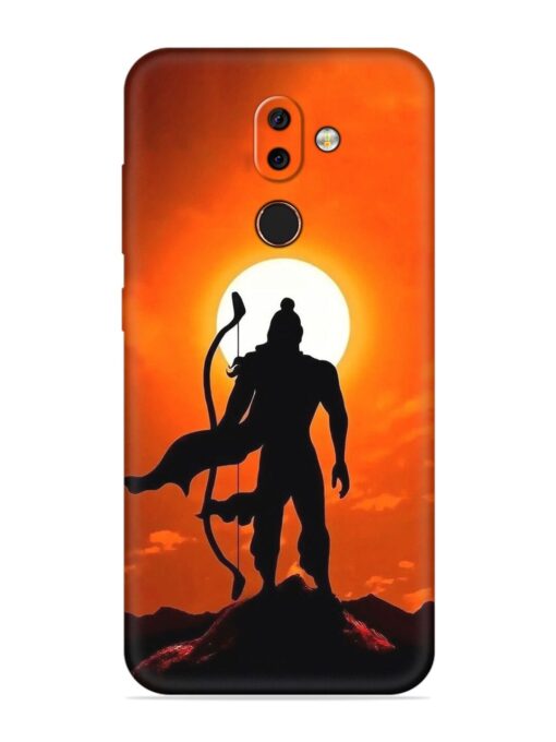 Shree Ram Embossed Soft Silicone Case for Nokia 7 Zapvi