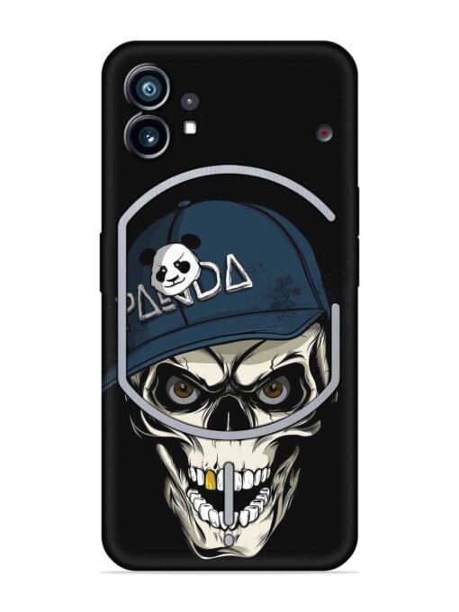 Panda Skull Embossed Soft Silicone Case for Nothing Phone 1 Zapvi