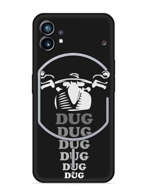 Dug Dug Dug Embossed Soft Silicone Case for Nothing Phone 1 Zapvi