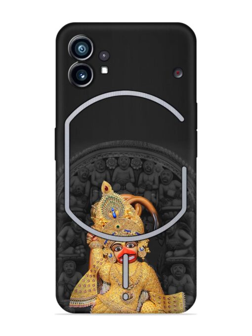 Indian Gold Hanuman Embossed Soft Silicone Case for Nothing Phone 1 Zapvi