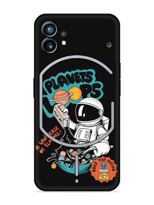 Planets Loop Embossed Soft Silicone Case for Nothing Phone 1 Zapvi