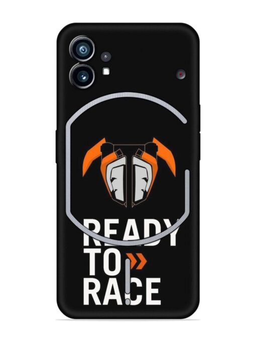 Ready To Race Embossed Soft Silicone Case for Nothing Phone 1 Zapvi