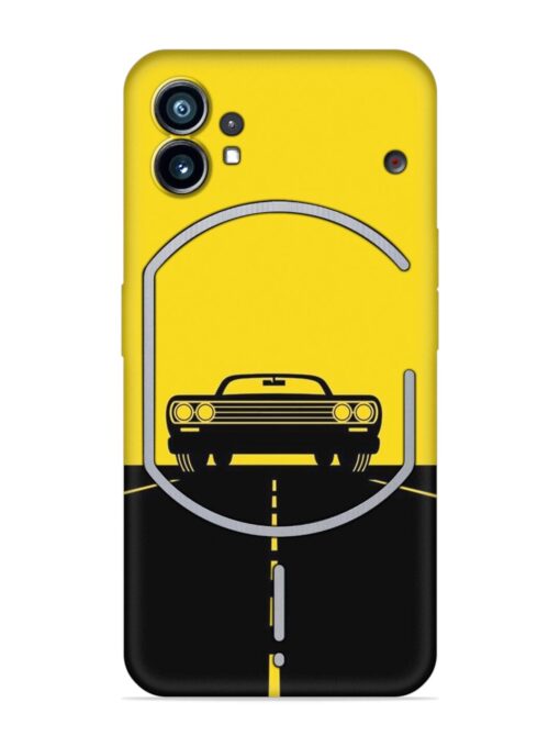 Classic Car Embossed Soft Silicone Case for Nothing Phone 1 Zapvi